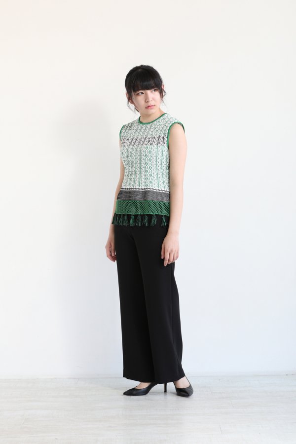 mame kurogouchi Pedicel Knit Pants - パンツ