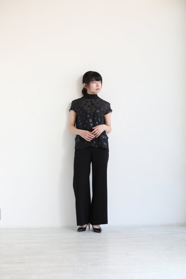 Mame Kurogouchi(マメ) Film Jacquard Tops - YAMAROKU（ヤマロク