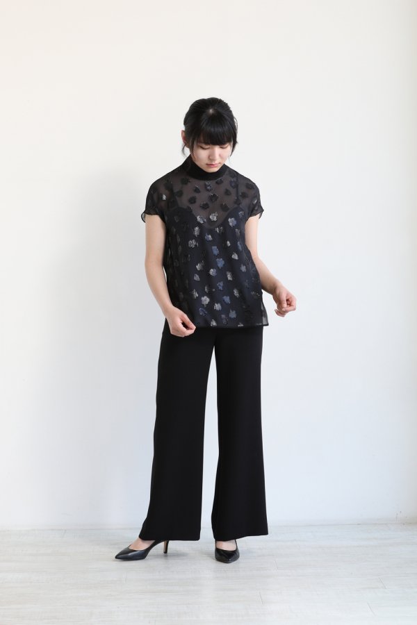 Mame Kurogouchi(マメ) Film Jacquard Tops - YAMAROKU