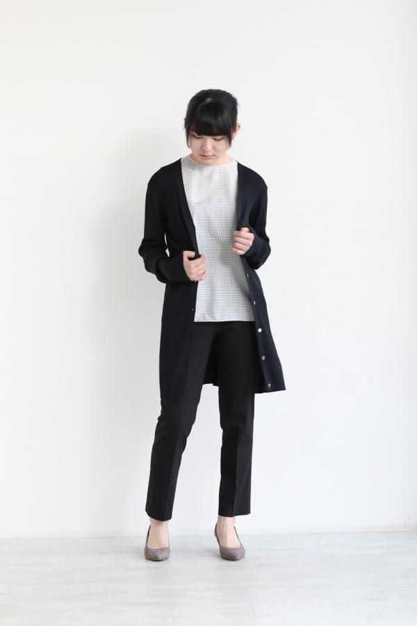 Theory(セオリー) Dress Up Front Back Rib CD BLACK - YAMAROKU