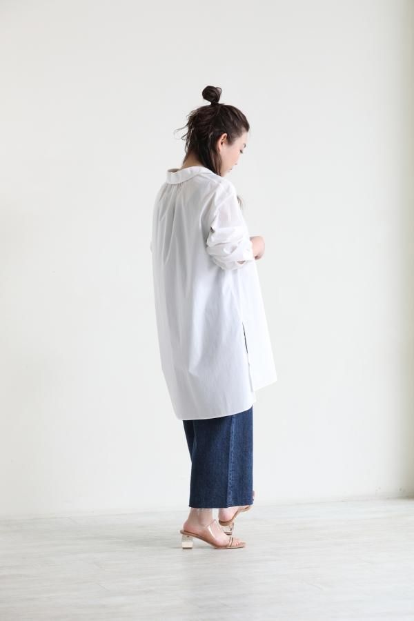 theory luxe(セオリーリュクス) Extra Light Poplin Jolli WHITE 