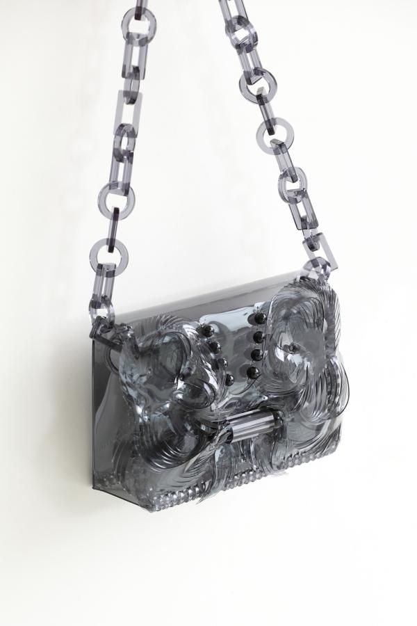 mame Vinyl Chloride Long Chain Bag | vrealitybolivia.com