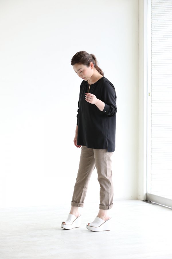 Theory(セオリー) Shallow GGT Slit Front BL BLACK - YAMAROKU