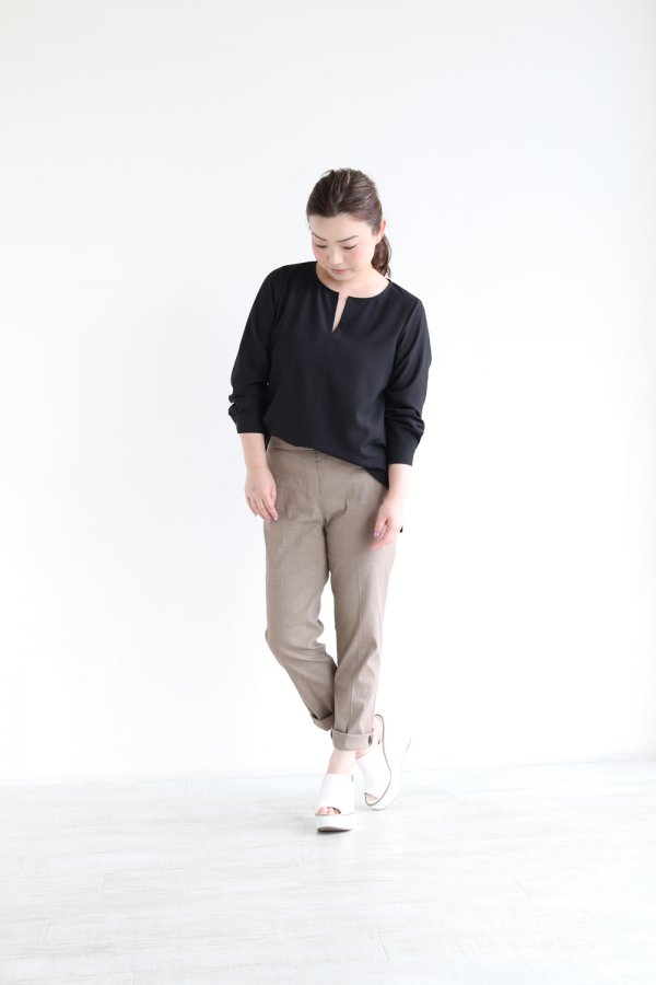 Theory(セオリー) Shallow GGT Slit Front BL BLACK - YAMAROKU 