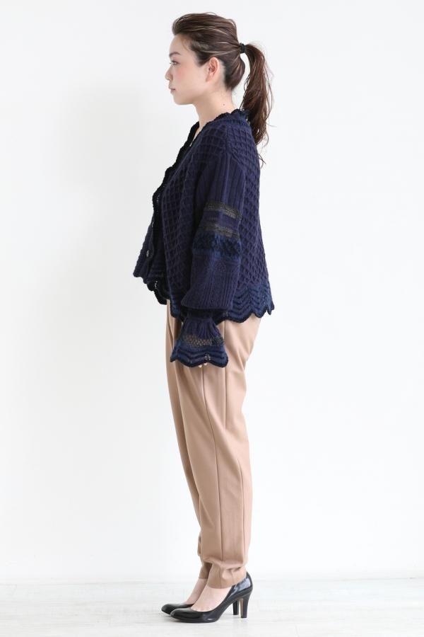 最大80％オフ Mame Kurogouchi(マメ) Lame Knitting Cardigan - YAMAROKU トップス