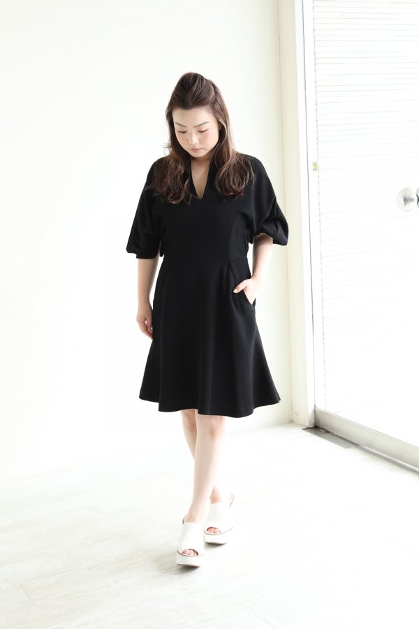 mame kurogouchi/volume sleeve dress