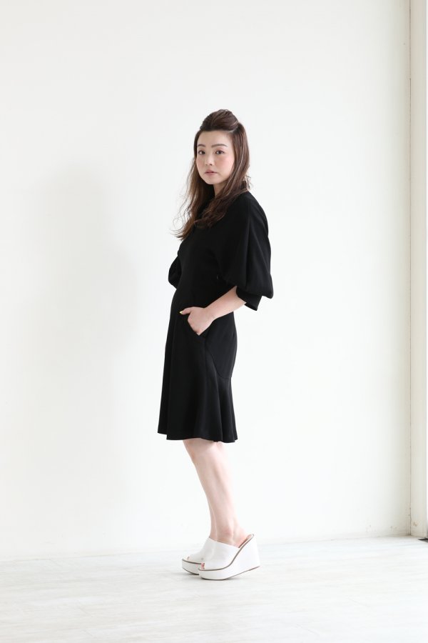 mame kurogouchi/volume sleeve dress