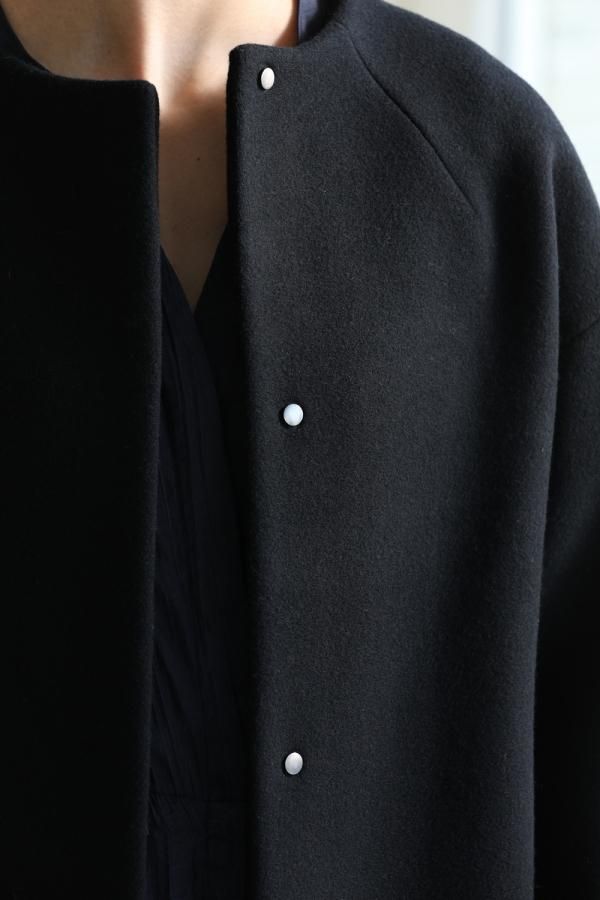 ELENDEEK(エレンディーク) CREW NECK COCOON CT BLK - YAMAROKU