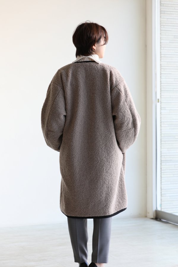 SIWALY(シワリー) reversible coat black - YAMAROKU（ヤマロク
