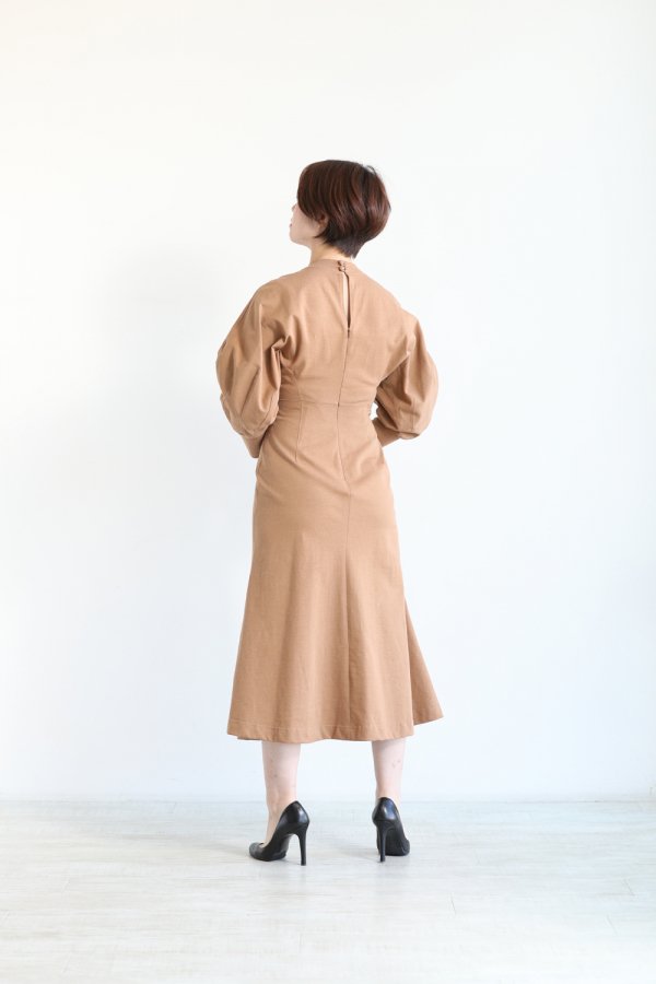 mame kurogouchi マメ Classic Cotton Dress nossacasa.ind.br