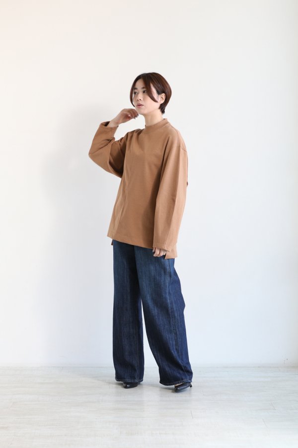 Mame Kurogouchi(マメ) Oversized Cotton Long Sleeve Top 