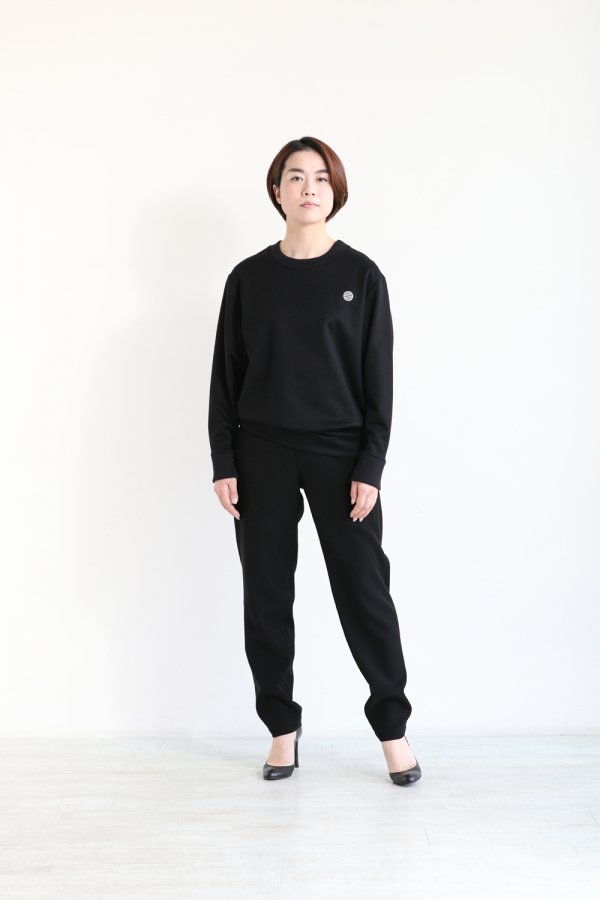 BORDERS at BALCONY(ボーダーズアットバルコニー) BORDER SWEATSHIRT BLACK - YAMAROKU（ヤマロク）  オンラインストア