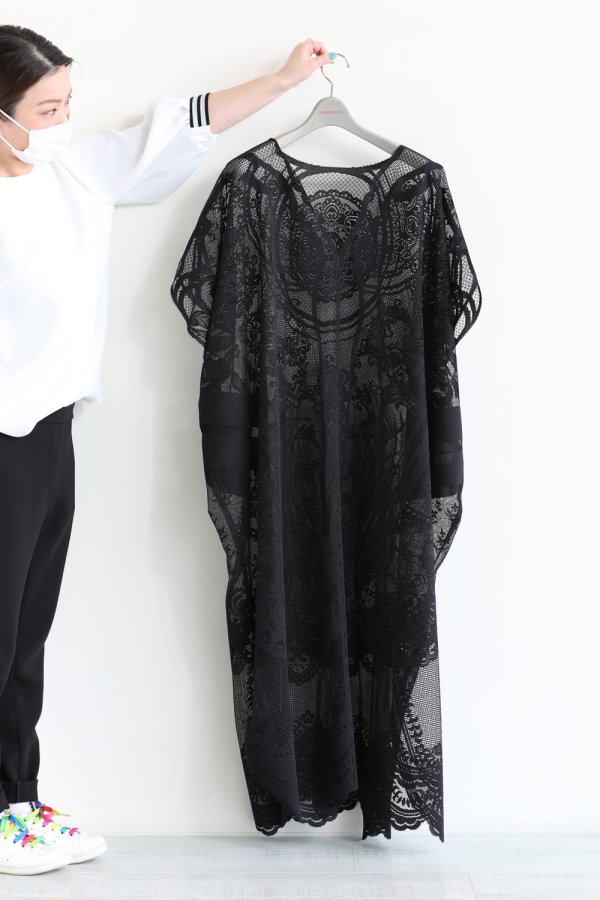 Mame Kurogouchi(マメ) Curtain Lace Dress - YAMAROKU（ヤマロク