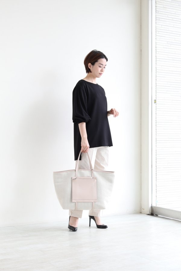 ELENDEEK(エレンディーク) ECO LEATHER MIX TOTE BAG NUD - YAMAROKU