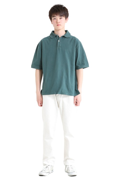 unfil(アンフィル) 【MENS】organic cotton-pique half sleeve polo