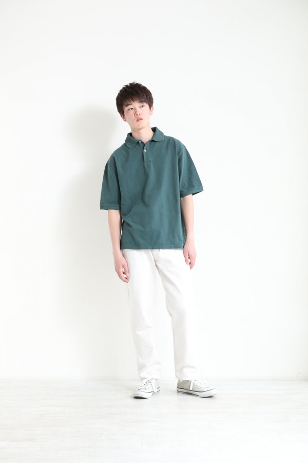 unfil(アンフィル) 【MENS】organic cotton-pique half sleeve polo