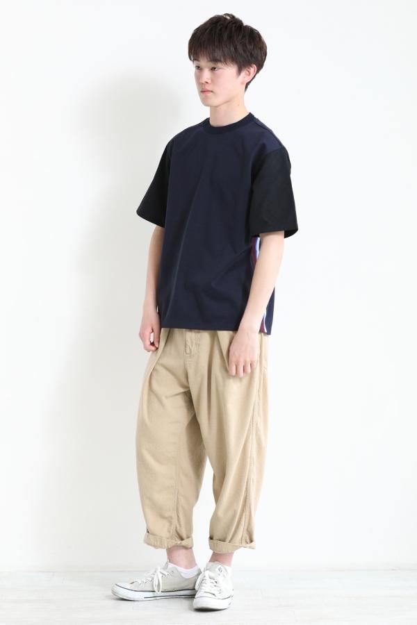 早割航空券 SIDELINE 【MENS】KNIT COOHEM(コーヘン) T-SHIRT YAMAROKU - トップス