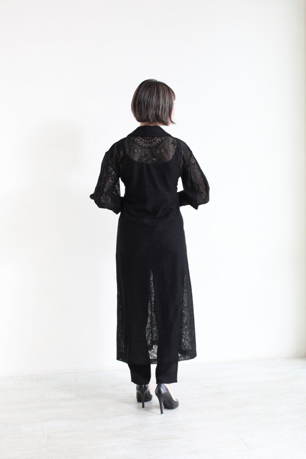 Mame Kurogouchi(マメ) Curtain Lace Jacquard Jersey Dress 