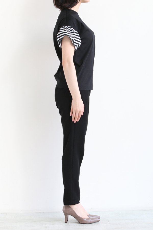 BORDERS at BALCONY(ボーダーズアットバルコニー) JELLY TEE BLACK 