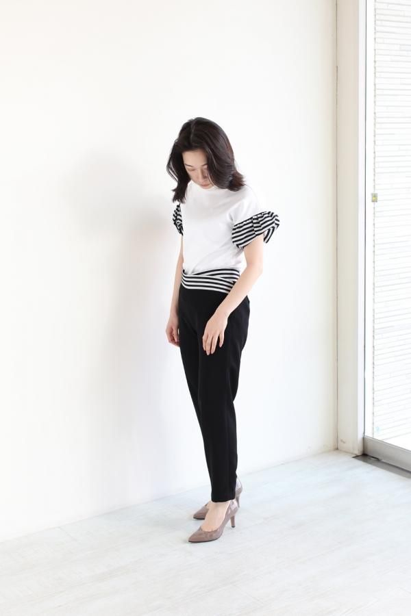 BORDERS at BALCONY(ボーダーズアットバルコニー) JELLY TEE WHITE ...