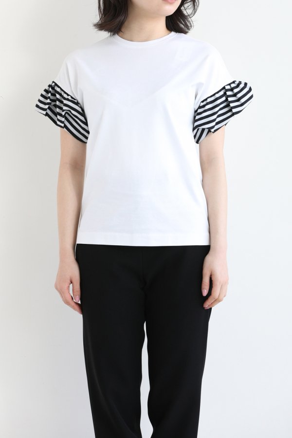 BORDERS at BALCONY(ボーダーズアットバルコニー) JELLY TEE WHITE 