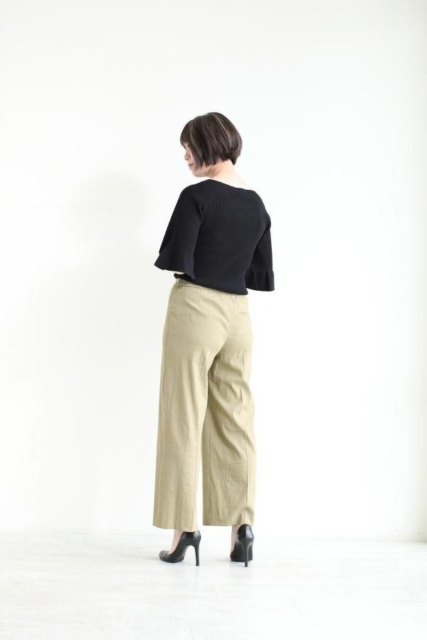 Theory Eco Crunch Wash Wide Pull On GD - パンツ