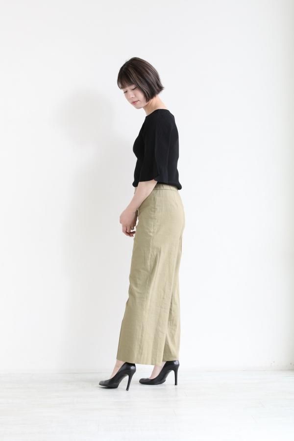 Theory(セオリー) Eco Crunch Wash Wide Pull On SPRING - YAMAROKU