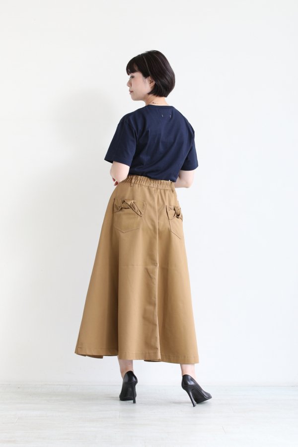 MUVEIL×Dickies（ミュベール×ディッキーズ）コラボチノスカート camel