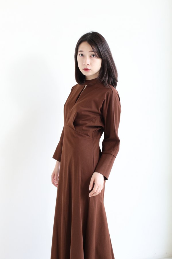 Mame Kurogouchi(マメ)】Cotton Jersey Dress - ワンピース