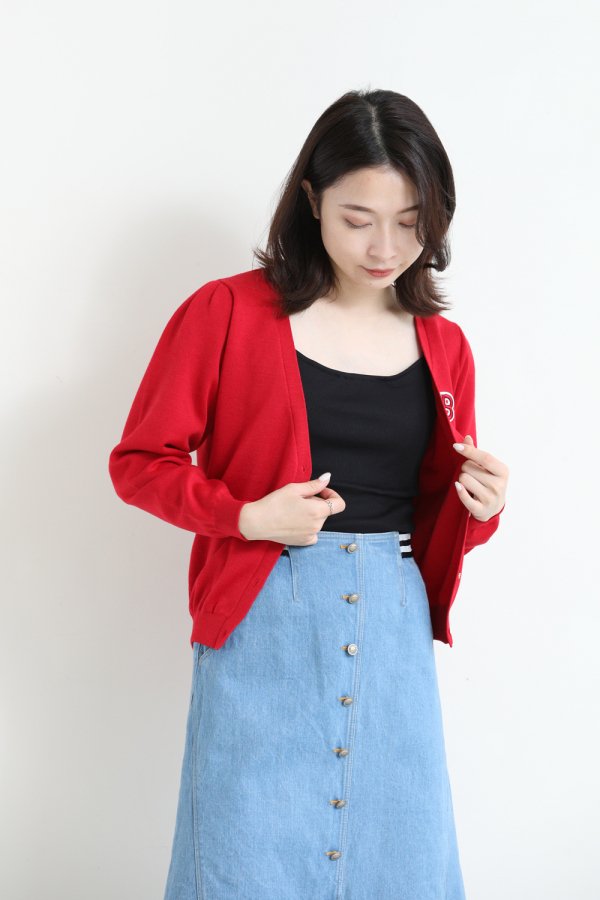 直輸入正規品 ボーダーズ アット バルコニー WOOLSILK TEAM CARDIGAN