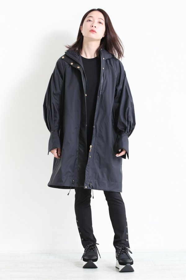 Mame Kurogouchi(マメ) Water Repellent Nylon Hooded Coat
