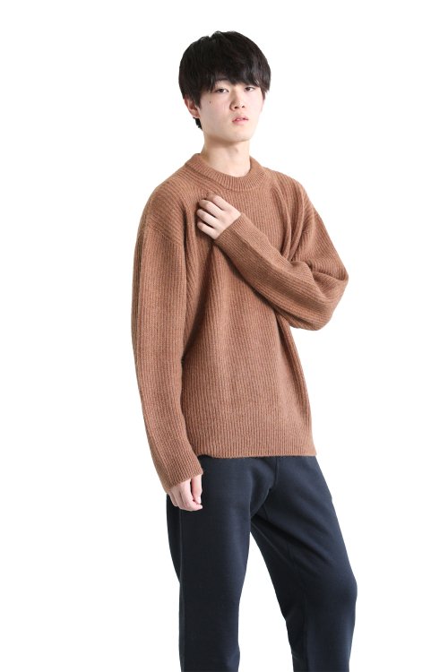 unfil(アンフィル) 【UNISEX】royal baby alpaca sweater - YAMAROKU