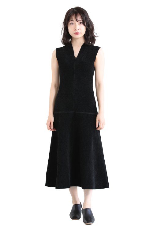 Mame KurogouchiマメV Neck Sleeveless Dress | tradexautomotive.com