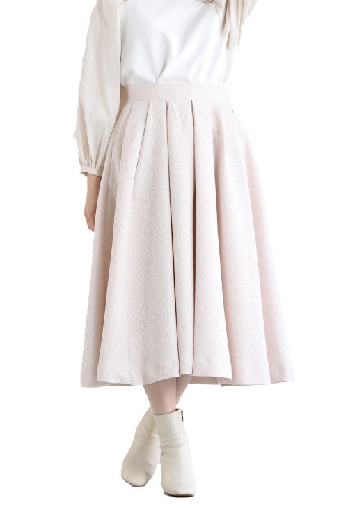 【新品・タグ付】SONO ソーノ ジャガード 花柄 ロングスカート Size s