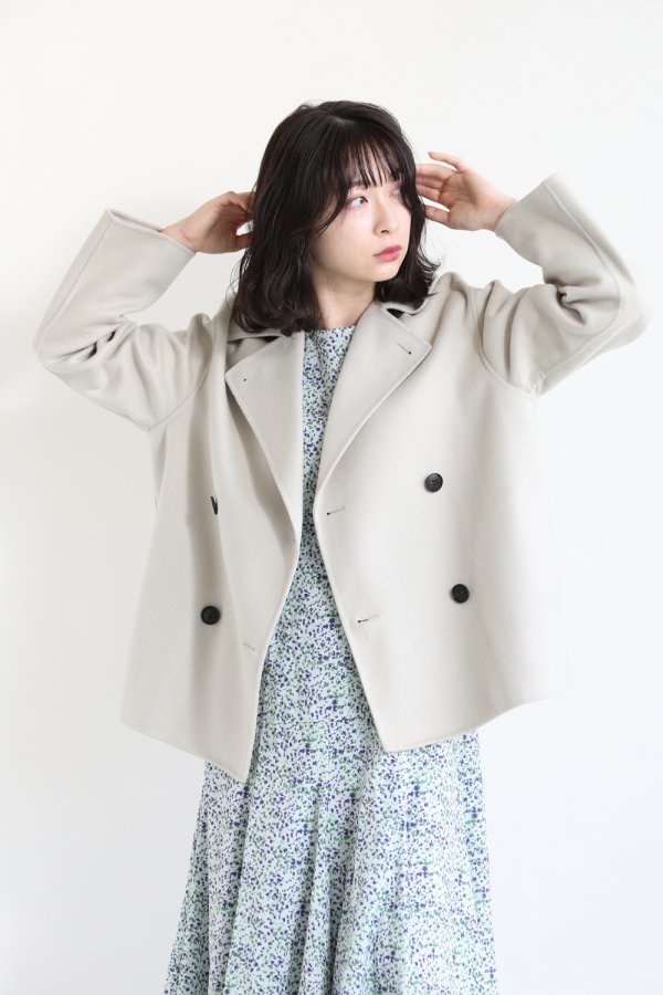 Theory(セオリー) LUXE NEW DIVIDE CASUAL PEACOAT B PALE SAND