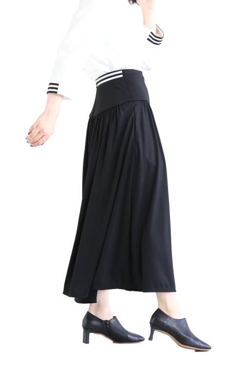 BORDERS at BALCONY(ボーダーズアットバルコニー) WEEKEND GATHERED SKIRT - YAMAROKU（ヤマロク）  オンラインストア