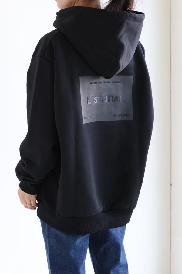 DOUBLE STANDARD CLOTHING オリジナルロゴ刺繍パーカー DOUBLE STANDARD CLOTHING(ダブルスタンダードクロージング