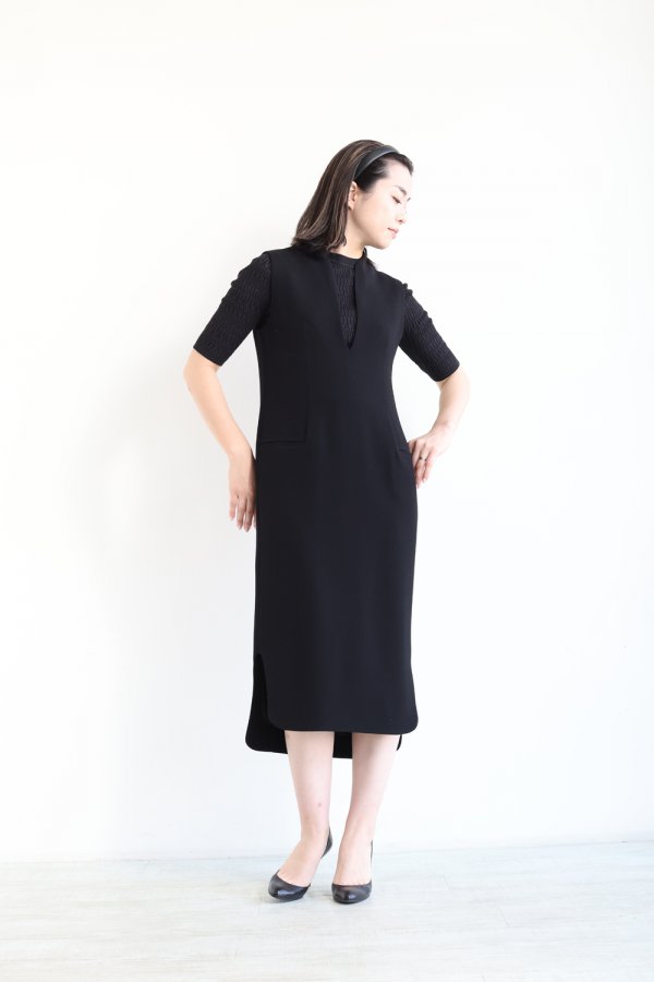 Mame Kurogouchi Boat Neck Dress - レディース