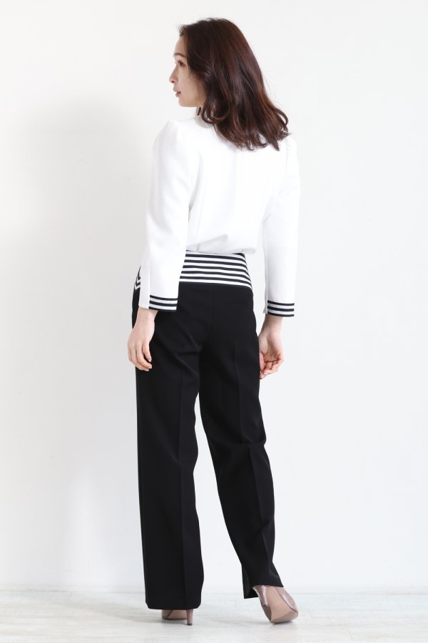 BORDERS at BALCONY(ボーダーズアットバルコニー) FLARE PANTS