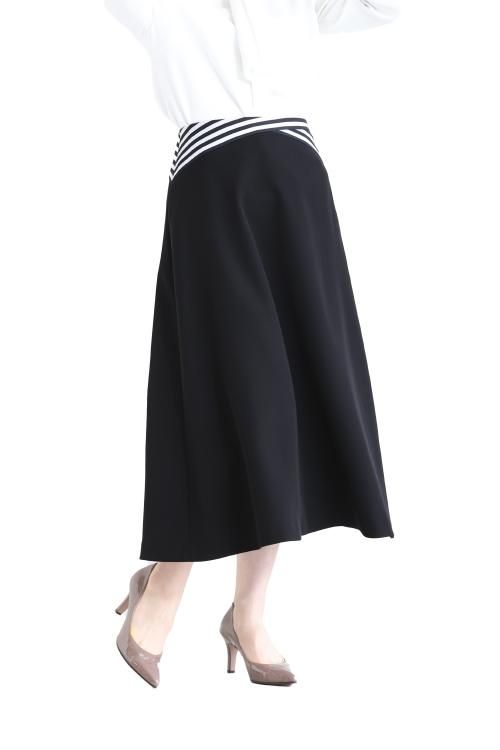 BORDERS at BALCONY(ボーダーズアットバルコニー) FLARE SKIRT ...