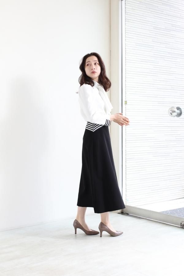 BORDERS at BALCONY(ボーダーズアットバルコニー) FLARE SKIRT ...