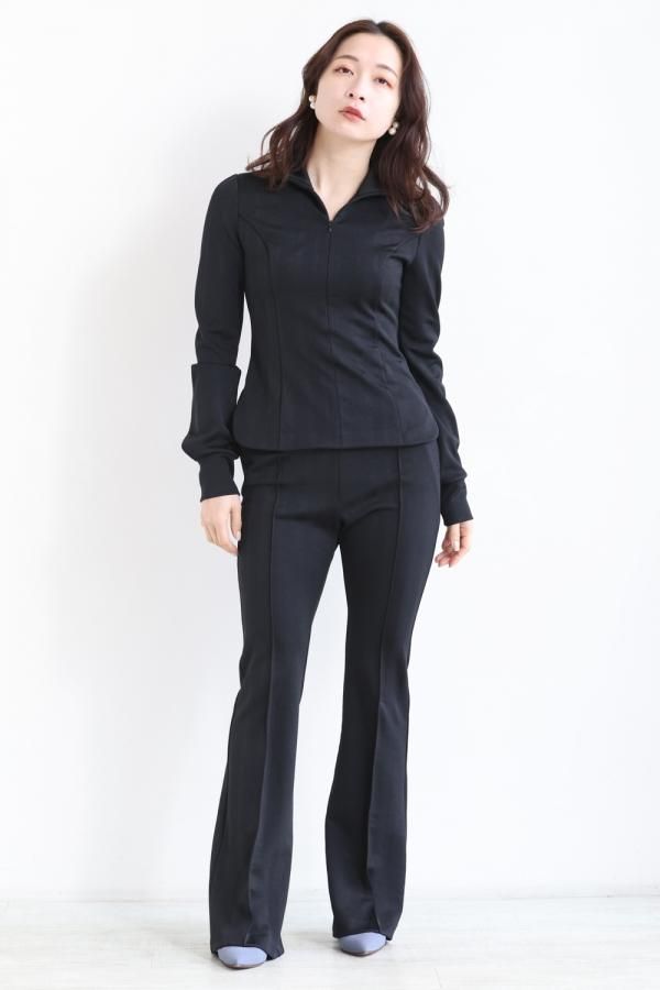 マメ2点 Curved Line Sling Back Heels - black - Mame Kurogouchi