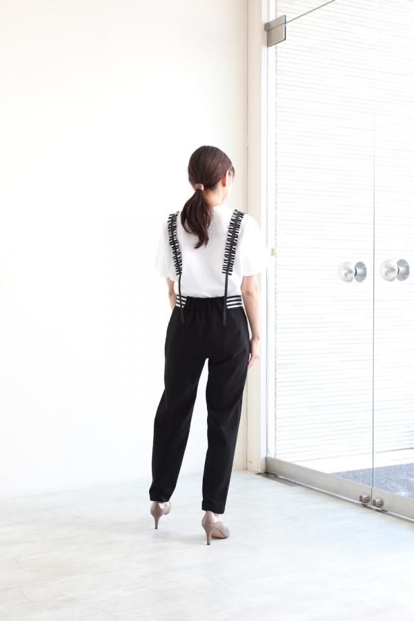 BORDERS at BALCONY(ボーダーズアットバルコニー) SUSPENDER TEE