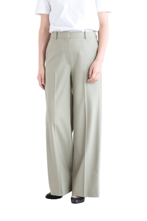 Theory(セオリー) TRACEABLE WOOL RELAXED TROUSER SOFT SAGE ...