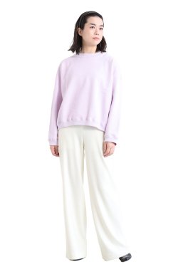 unfil(アンフィル) cotton&paper-terry sweatshirt 