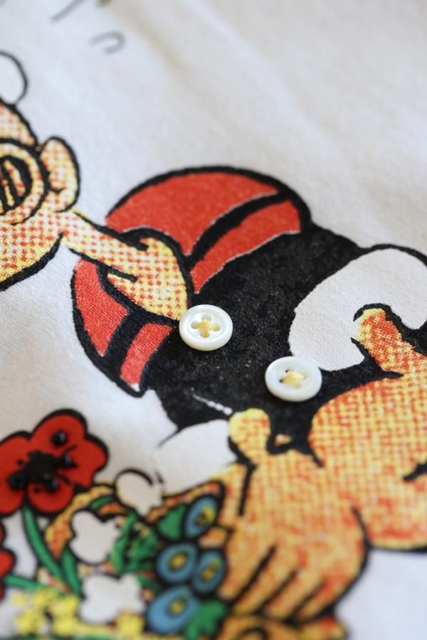 MUVEIL(ミュベール) ポパイプリントTシャツ - YAMAROKU