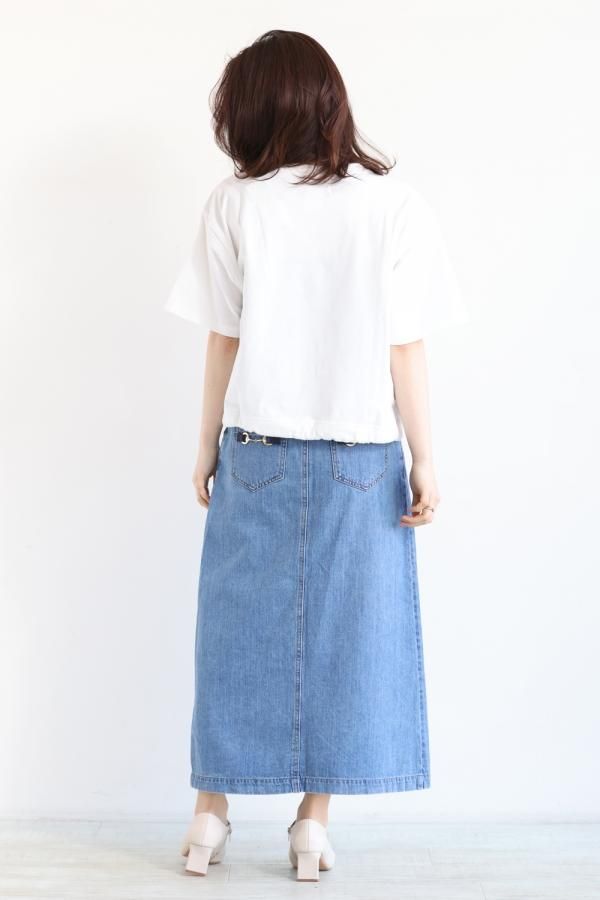 MUVEIL(ミュベール) ポパイプリントTシャツ - YAMAROKU（ヤマロク