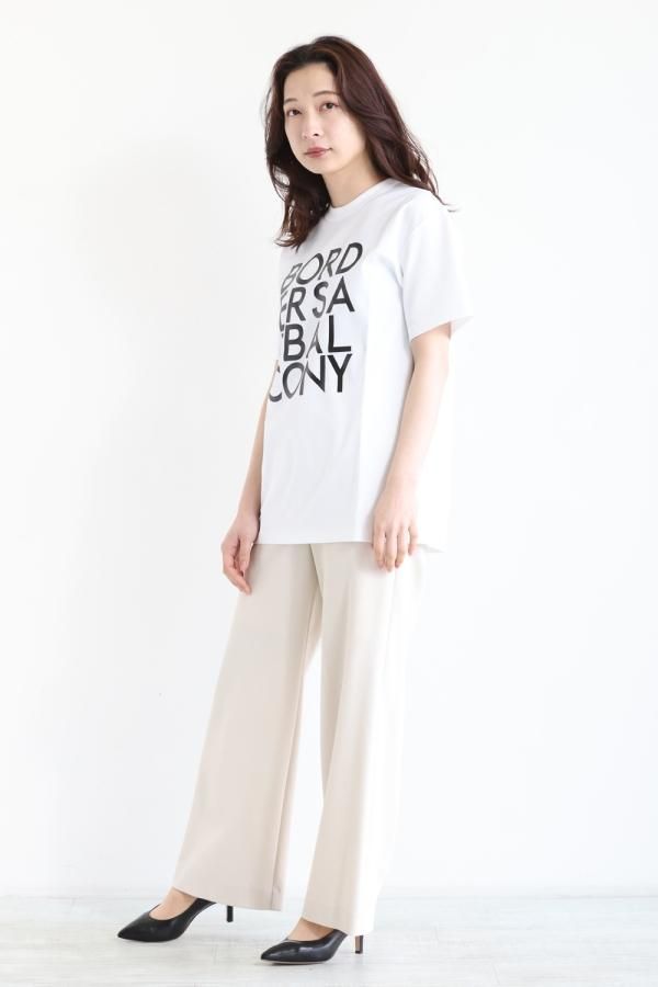 BORDERS at BALCONY(ボーダーズアットバルコニー) BORDERS TEE WHITE ...