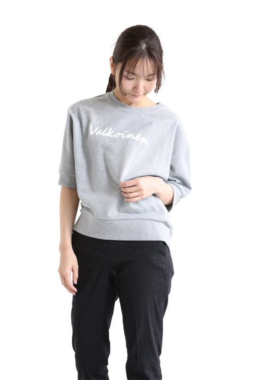 MOOLA KALAH(モーラカーラ) Lettered Sweat Design Pullover