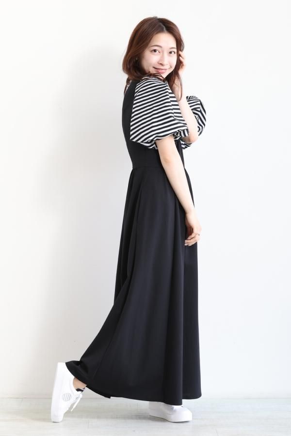 ボーダーズアットバルコニー borders tee dress-